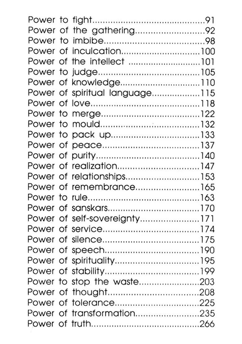 The Spiritual Powers of the Soul - Indya