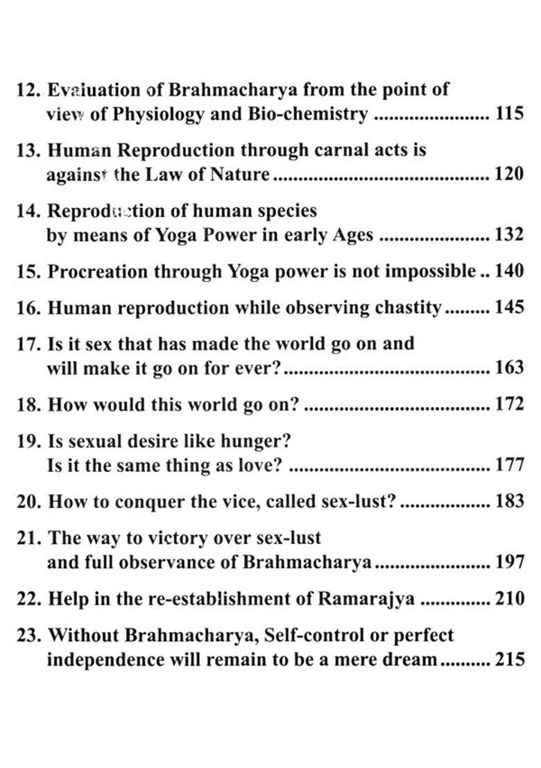 Brahmacharya Celibacy- The True Path to God Realization - Indya