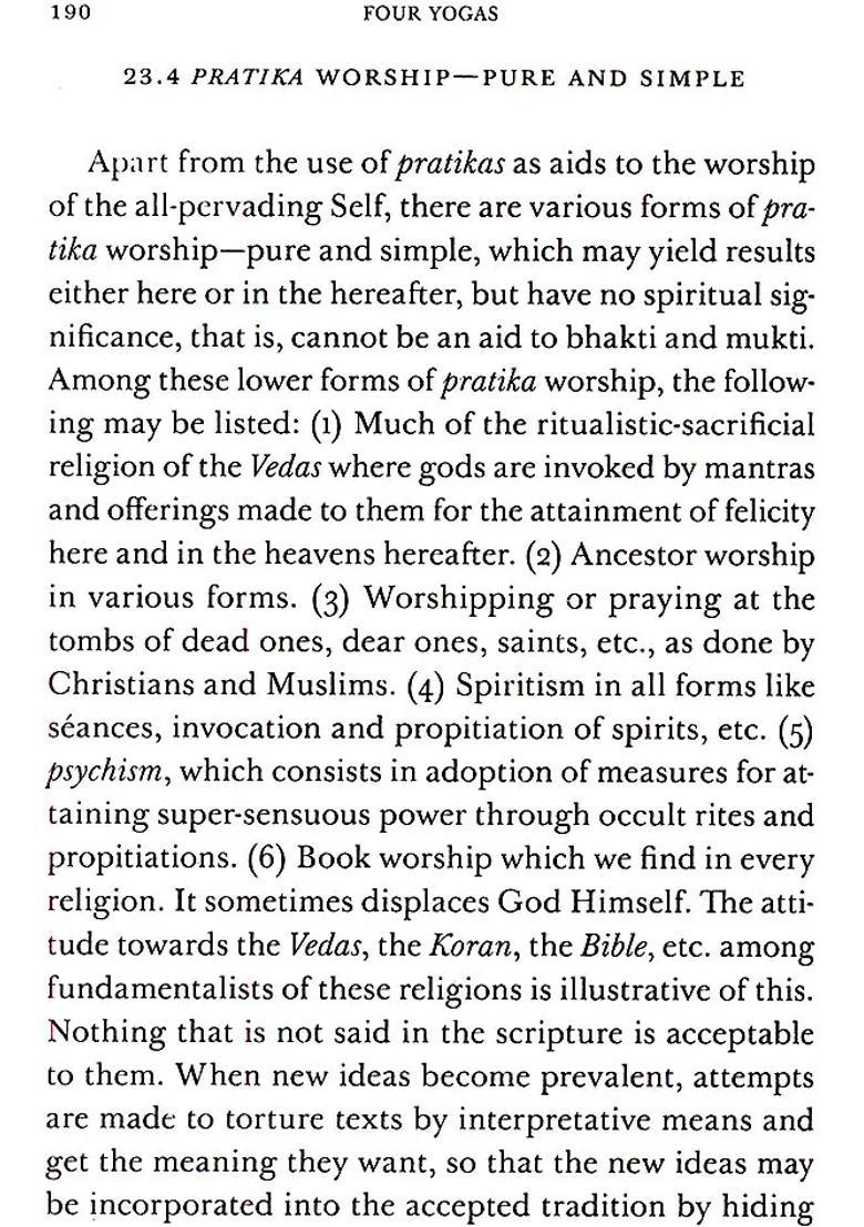 The Four Yogas of Swami Vivekananda - Indya