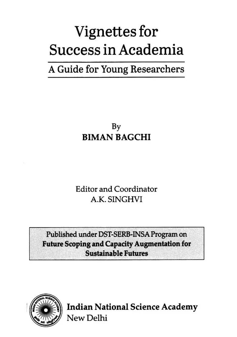 Vignettes for Success in Academia (A Guide for Young Researchers) - Indya