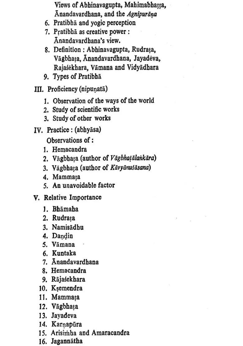 Poetry, Creativity and Aesthetic Experience (Sanskrit Poetics and Literary Criticism) - Indya