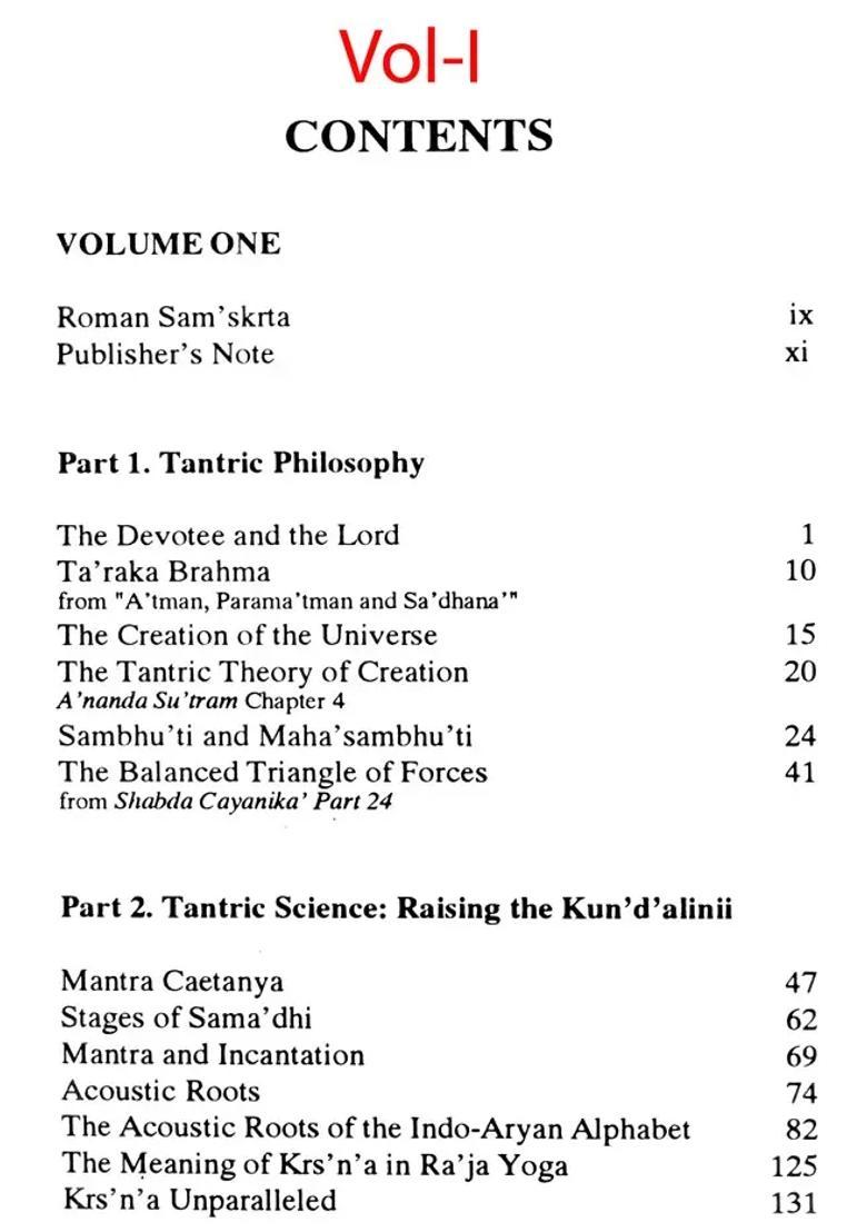 Discourses on Tantra (Set of 2 Volumes) - Indya