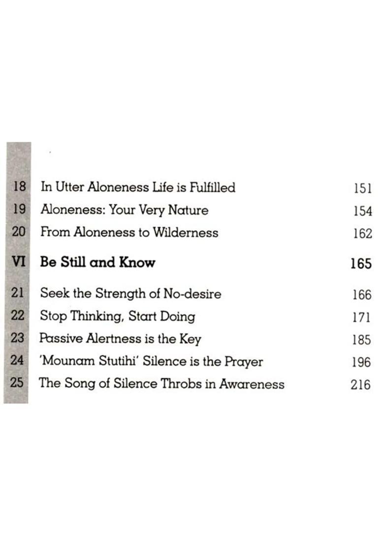 Silence is the Answer - Indya