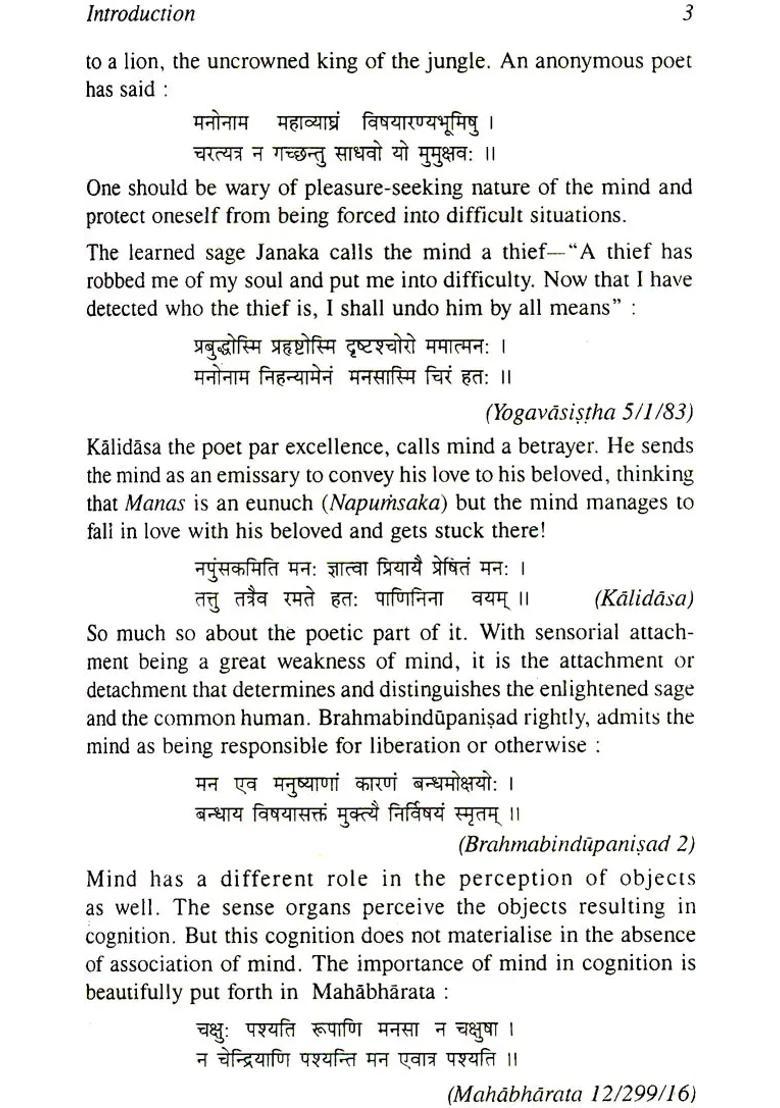 The Mind In Ayurveda and Other Indian Traditions - Indya