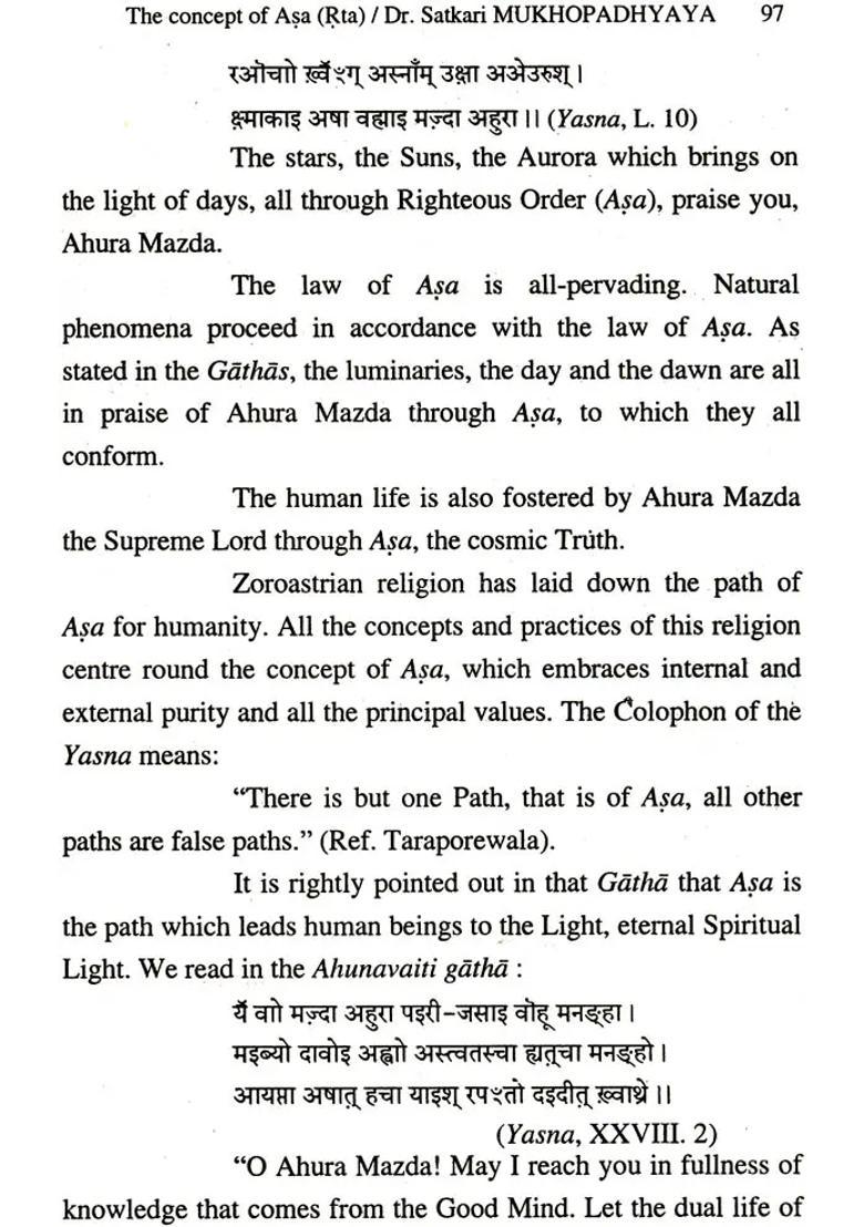 Studies on Veda And Avesta - Indya