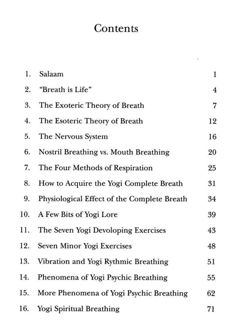 The Hindu-Yogi Science of Breath - Indya