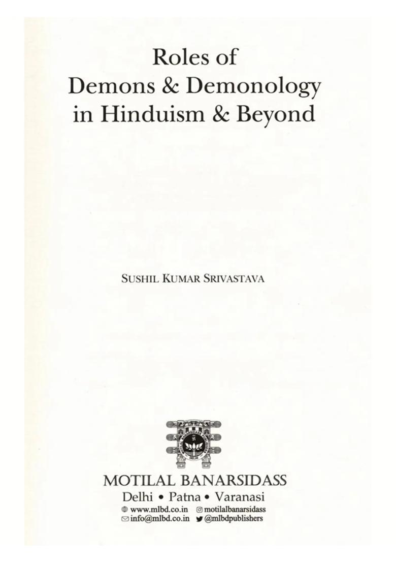 Roles of Demons Demonology (In Hinduism Beyond) - Indya