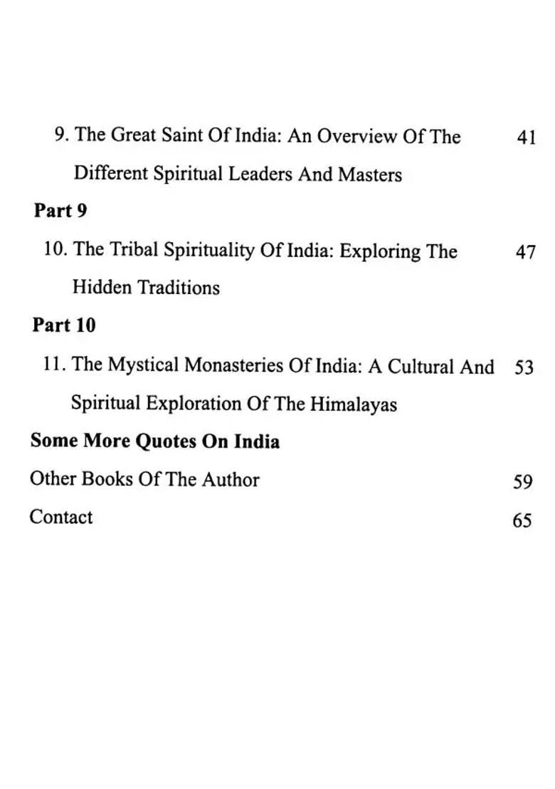 The Mystic Land (A Cultural and Spiritual Exploration of India) - Indya