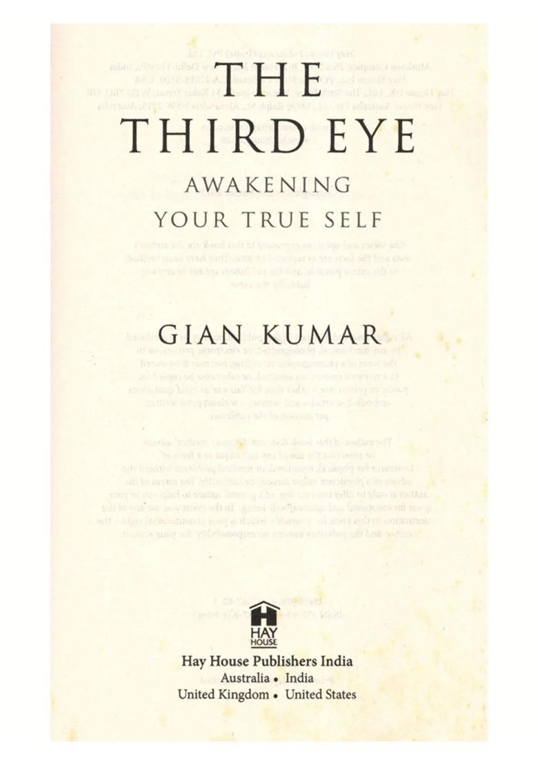 The Third Eye- Awakening Your True Self - Indya