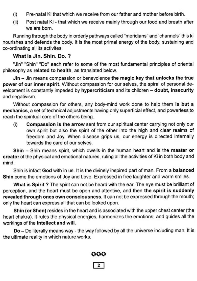 Jin Shin Do (Treatment Of Blockages By Acupressure) - Indya