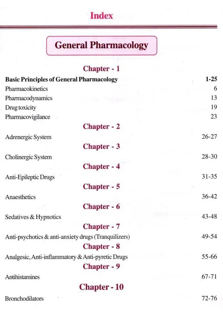 Concise Pharmacology For Ayurveda Students - Indya