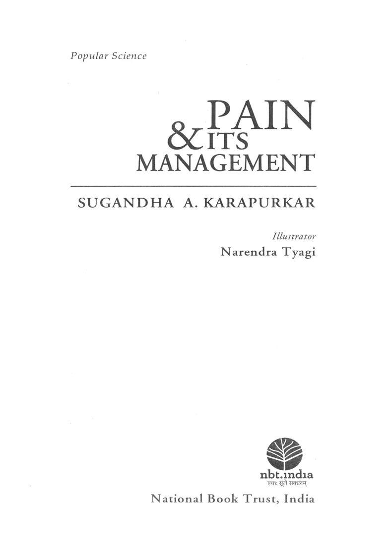 Pain Its Management - Indya