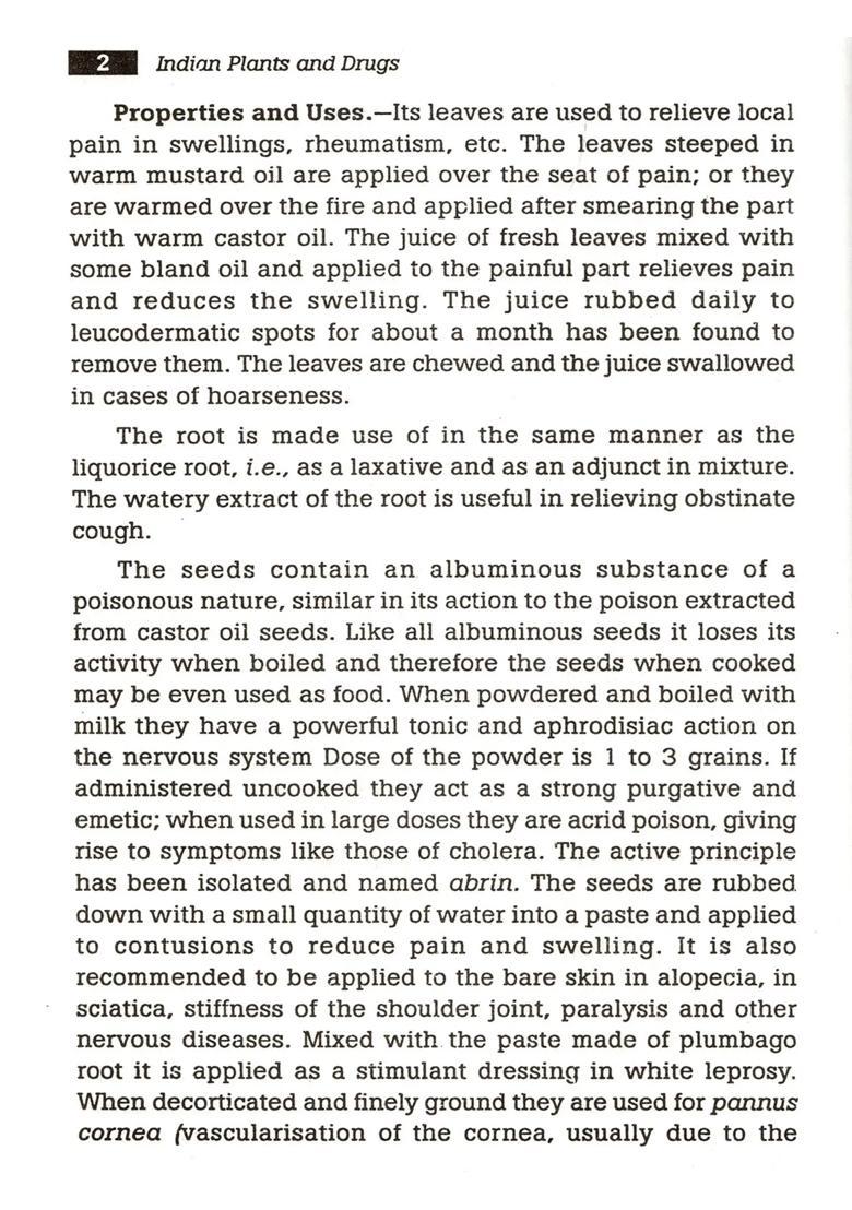 Indian Plants and Drugs 128 Illustrations - Indya