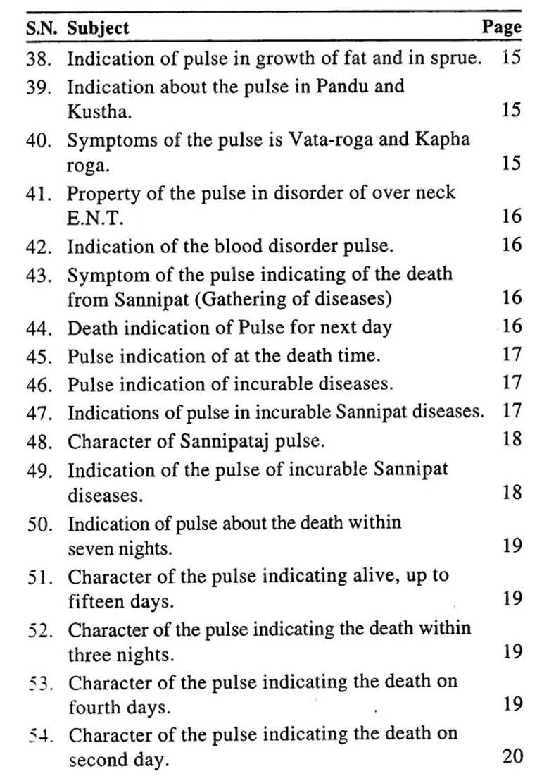 Nadi Pariksha (Pulse-Examination) - Indya