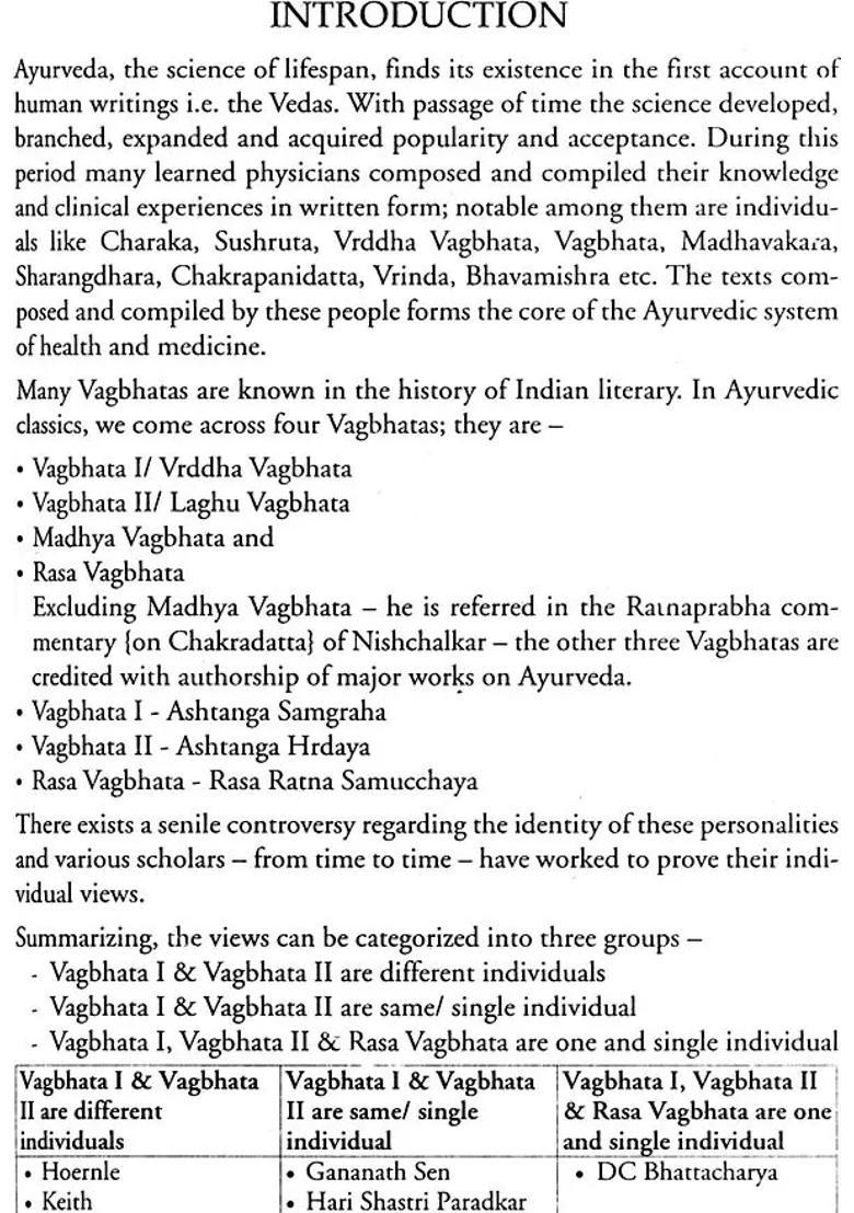 Astanga Hrdaya Sutra-Sthana (Original Text with Authentic English Translation) - Indya
