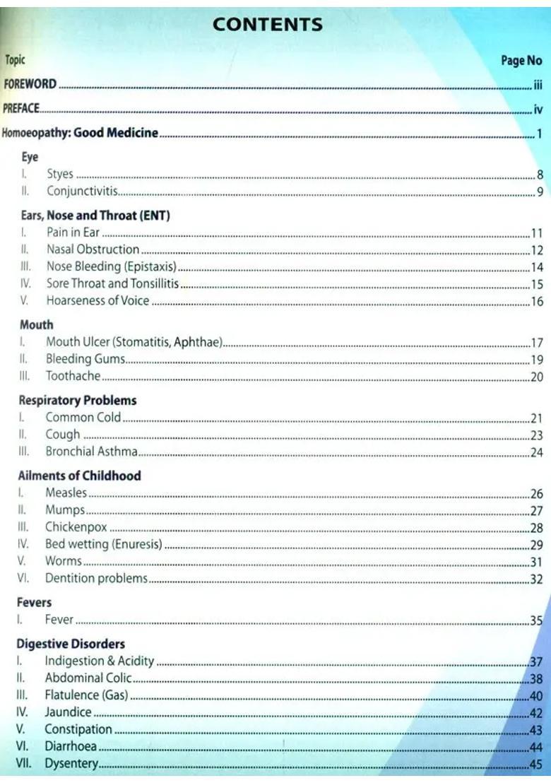 Homeopathy For Common Diseases (Before Consulting A Doctor) - Indya