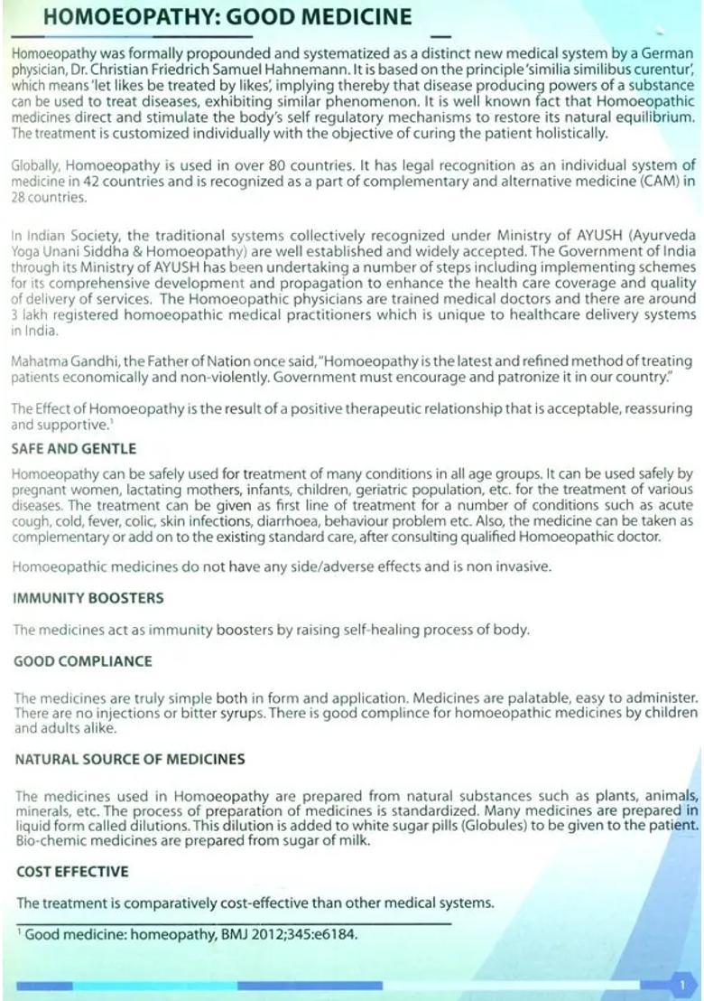 Homeopathy For Common Diseases (Before Consulting A Doctor) - Indya