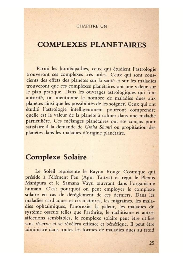 Les Mixtures-Sante- Complexes Homeopathiques a 7 Elements Health Mixtures 7-Element Homeopathic Complexes (An Old and Rare Book in French) - Indya
