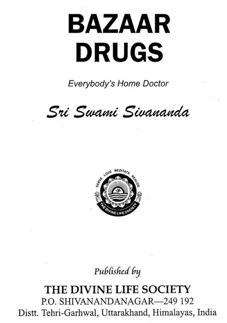 BAZAAR DRUGS - Indya