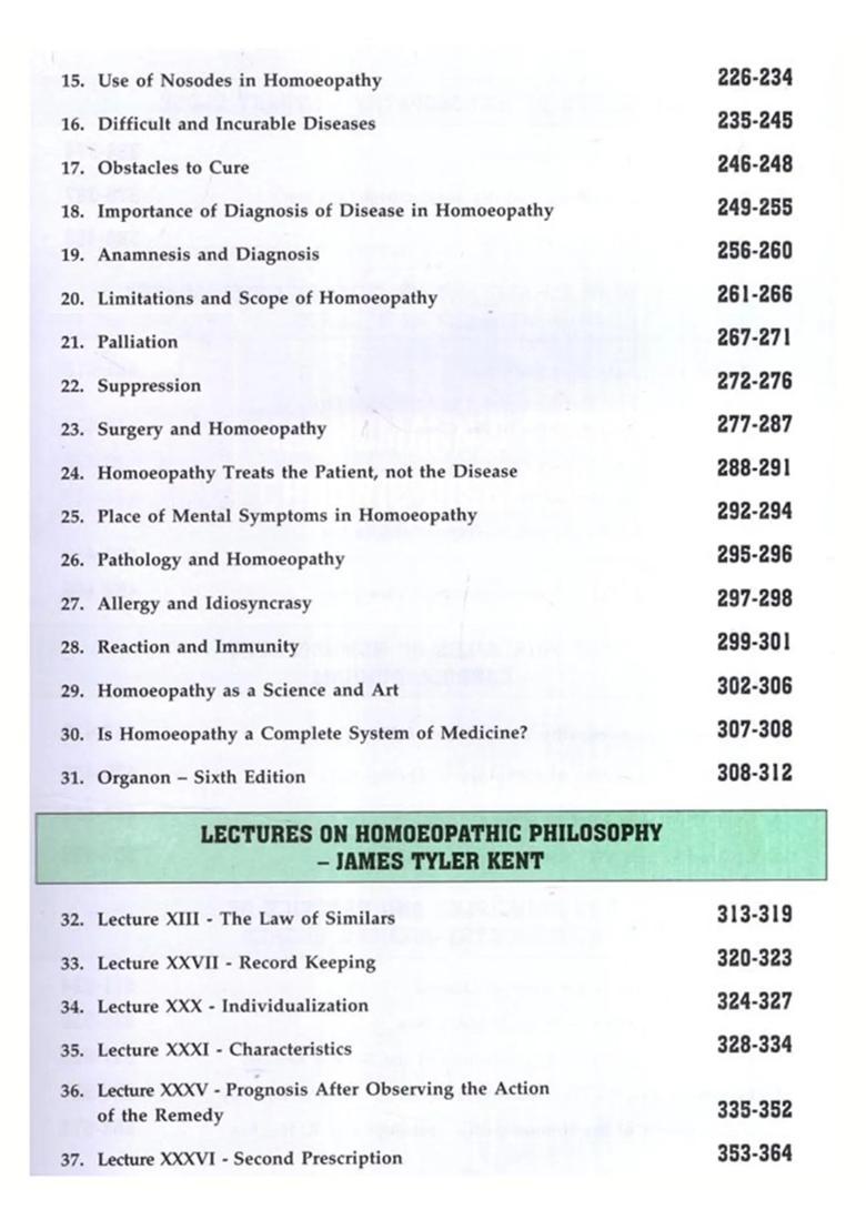 A Treatise on Organon of Medicine, Chronic Diseases and Homoeopathic Philosophy (Part-3) - Indya