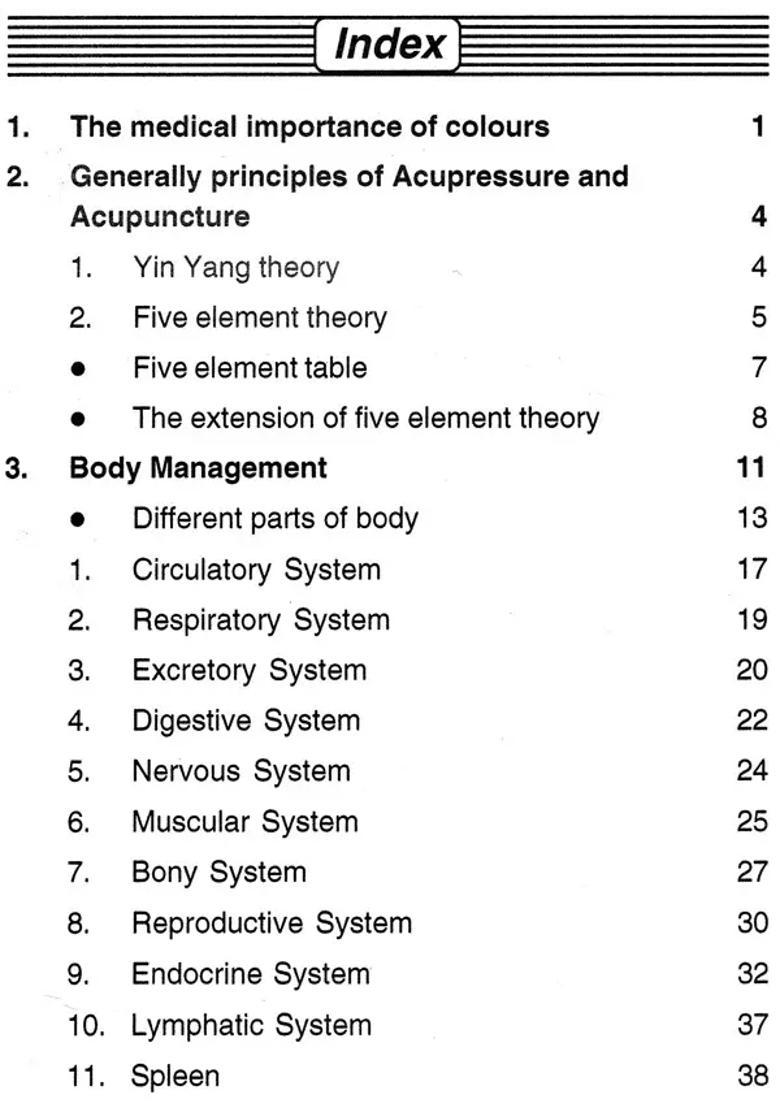 Sushruta Rang Chikitsa (Color Therapy Based on Chinese Acupressure) - Indya