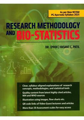 Research Methodology and Bio-Statistics (As Per New NCISM PG Ayurveda Syllabus 2025)
