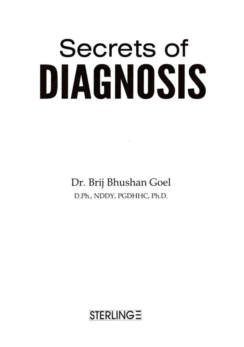 Secrets of Diagnosis How to Listen to Body Signals to Avoid being a Patient - Indya
