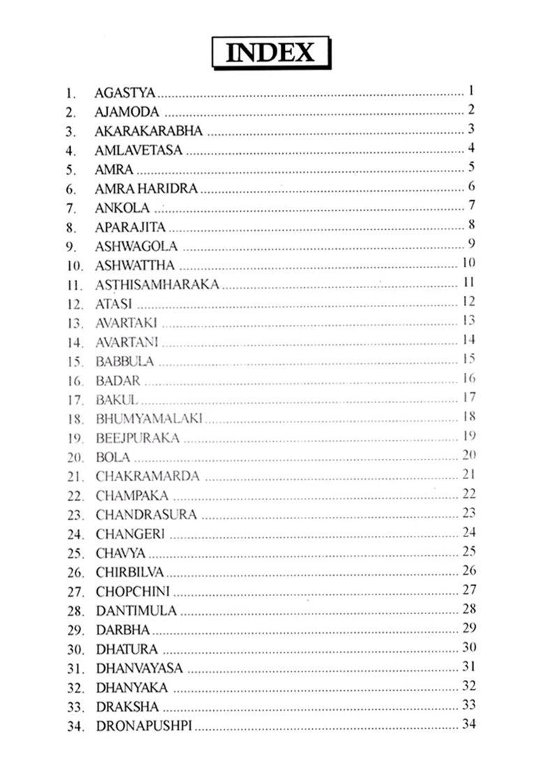 A Handbook on Short Drugs of Dravyaguna - Indya