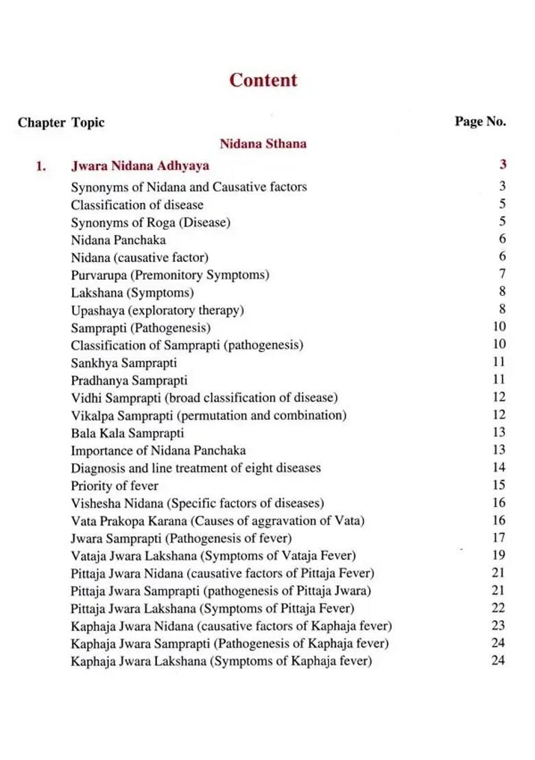 Charaka Samhita- Nidana, Vimana, Sharira, and Indriya Sthana (Vol-II) - Indya