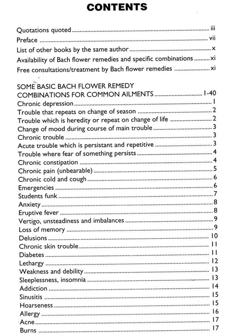 Specifics in Bach Flower Remedies - Indya