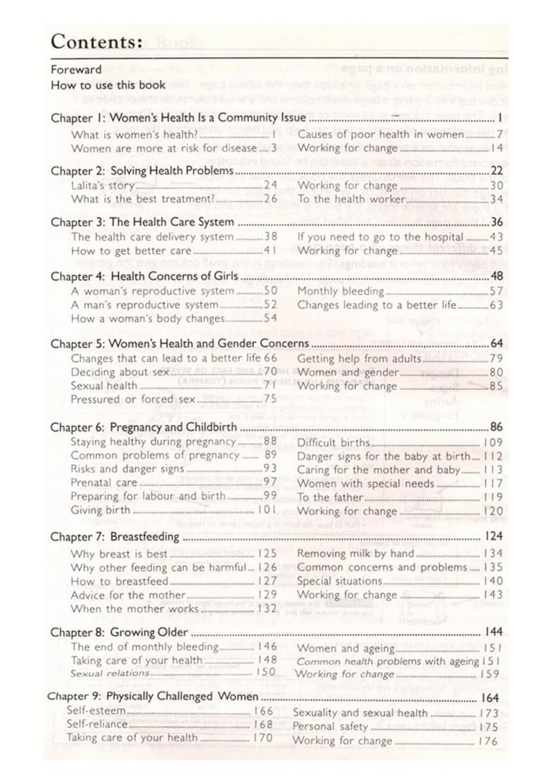 Where Women have No Doctor A Resource Guide for Womens Health - Indya