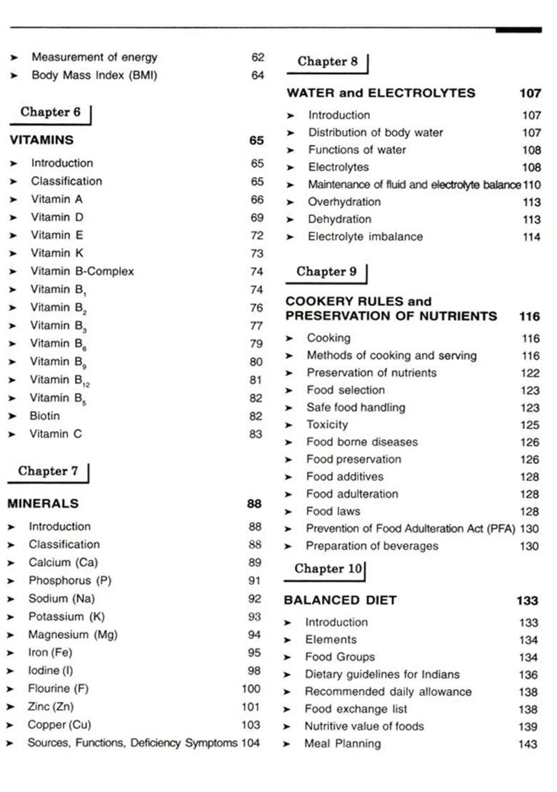 Textbook of Nutrition (For BSc Nursing, Post Basic BSc Nursing Allied Health Students) - Indya
