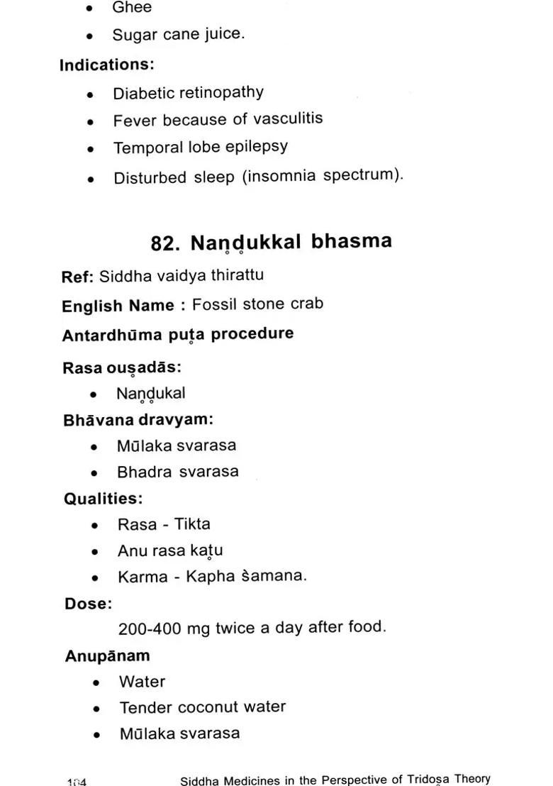 Siddha Medicines in the Perspective of Tridosha Theory (A Guide For Clinical Practice) - Indya