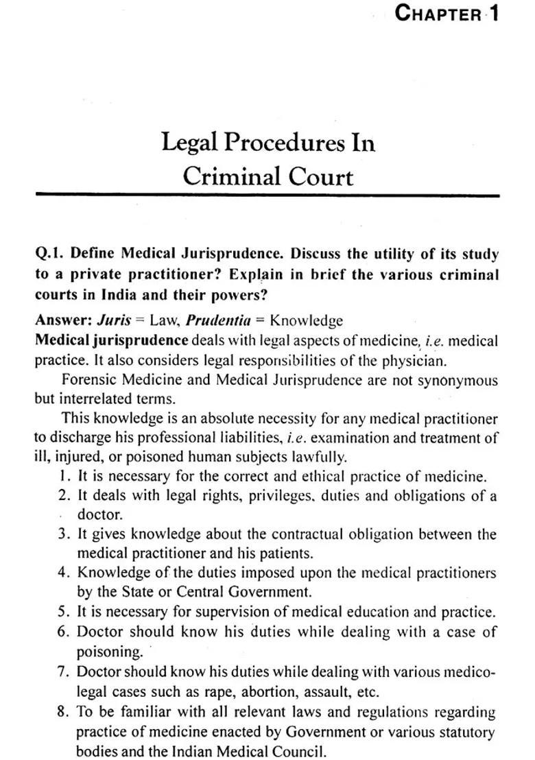 A Handbook of Forensic Medicine and Toxicology (Question Answer Format with Illustrations) - Indya