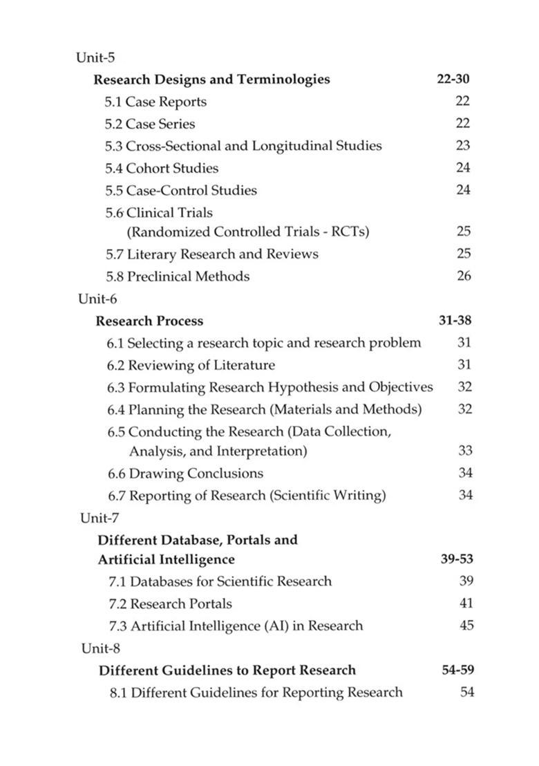 Research Methodology Medical Statistics - Indya