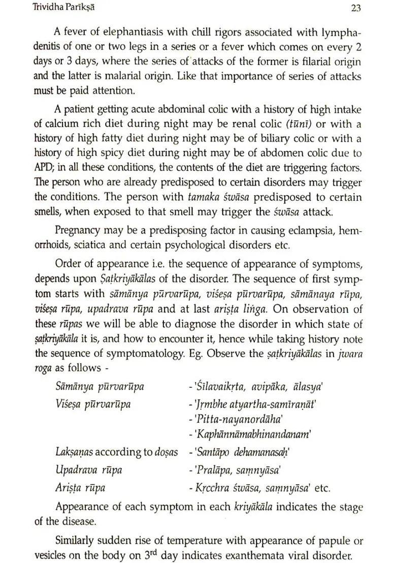 Clinical Diagnosis in Ayurveda A Practical Book of Ayurvedic Diagnosis in the Light of Modern Medical Science - Indya