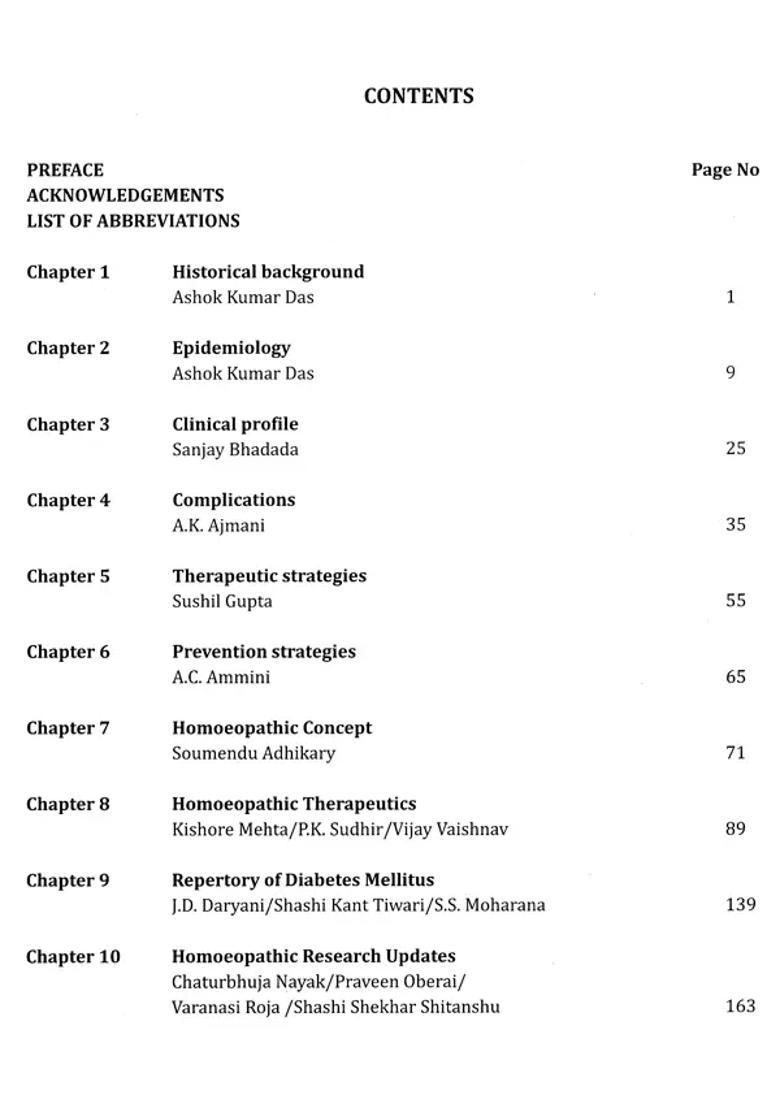 Diabetes Mellitus - Indya