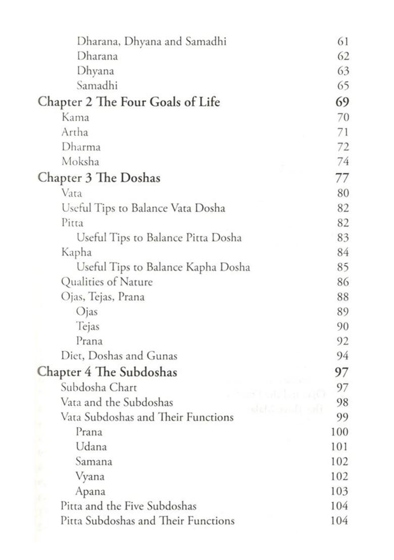 Health and Consciousness Through Ayurveda and Yoga - Indya