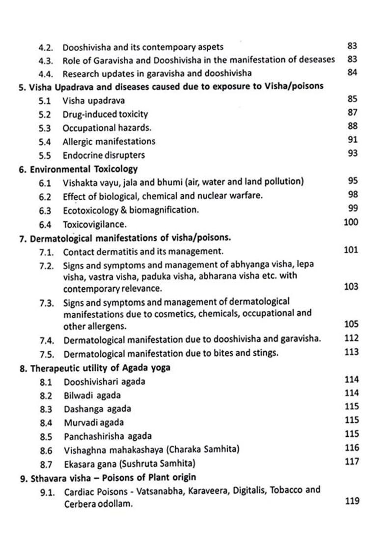 A Hand Book of Agad Tantra, Vyavahara Ayurveda Evum Vidhi Vaidyak- (A Concise Book in English, As Per New NCISM Syllabus with MCQs and Chapters Related to Agadtantra form Samhita) - Indya