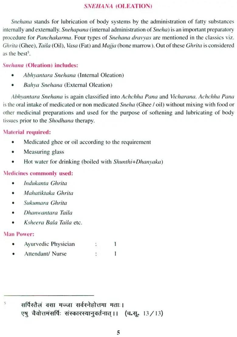 A Practical Handbook of Panchakarma Procedures - Indya