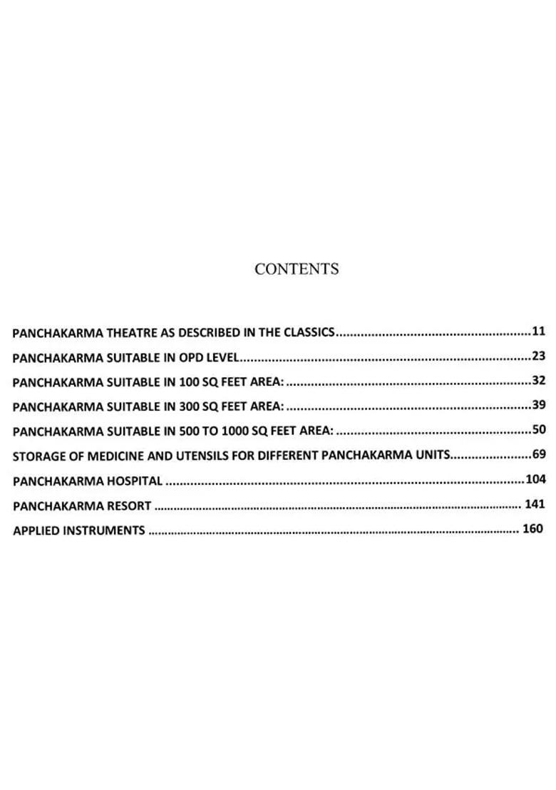 Architecture and Applied Instruments in Panchakarma - Indya