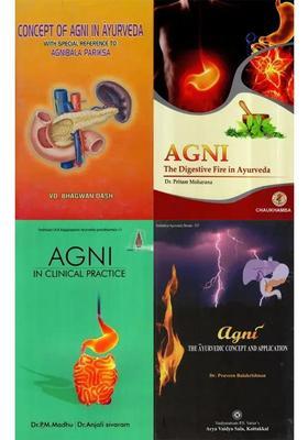 Concept of Agni in Ayurveda (Set of 4 Books)