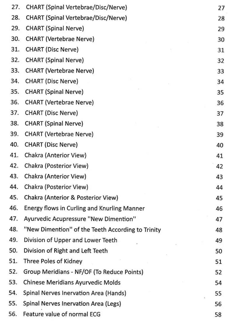 Ayurvedic Acupressure Treatment Handbook - Vol 4 (YNM Special with Latest Plotting) - Indya
