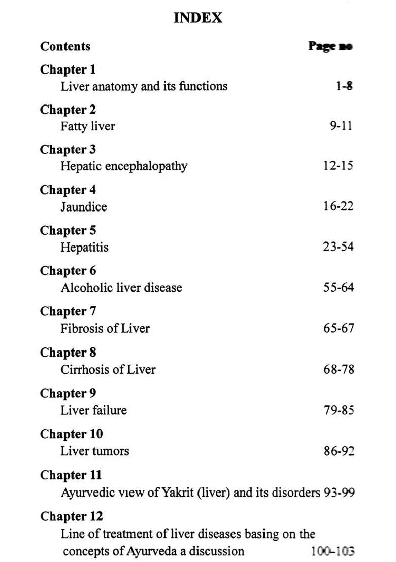 Diseases of Liver Ayurvedic Treatment - Indya