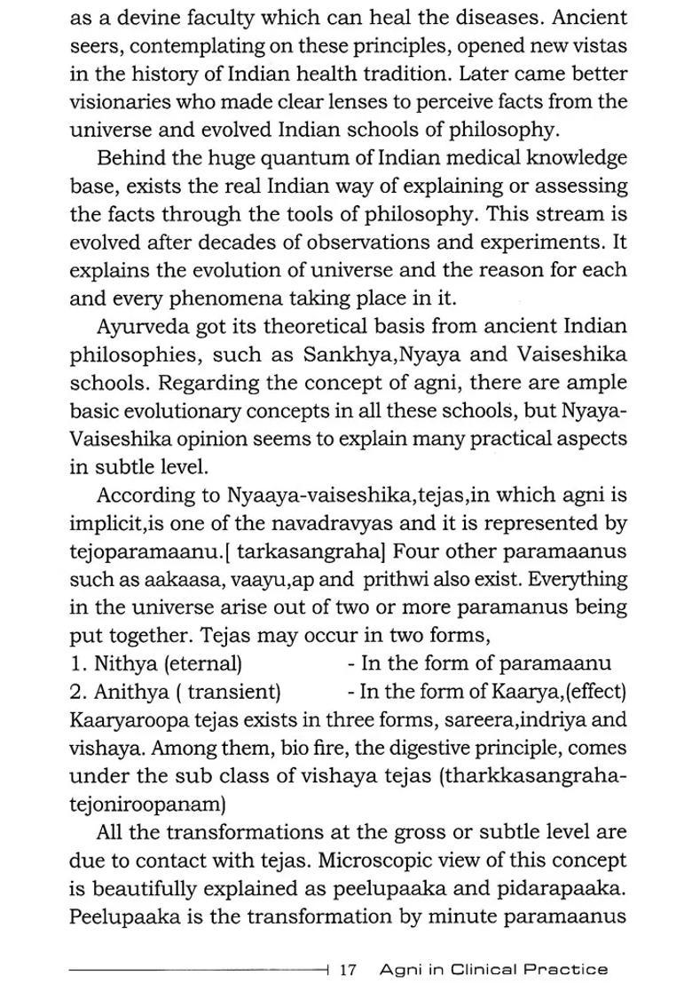 Agni In Clinical Practice - Indya