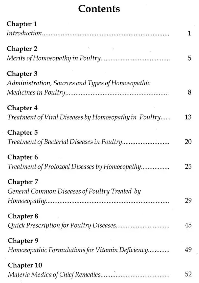 Poultry Homoeopathy - Indya