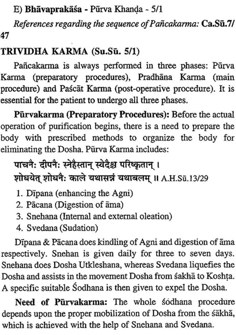 Text Book of Panchakarma - Indya