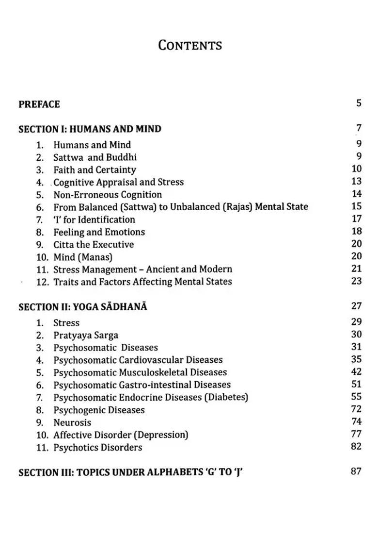Yoga Cyclopaedia- Yoga for Stress and Mental Health (Vol-III) - Indya