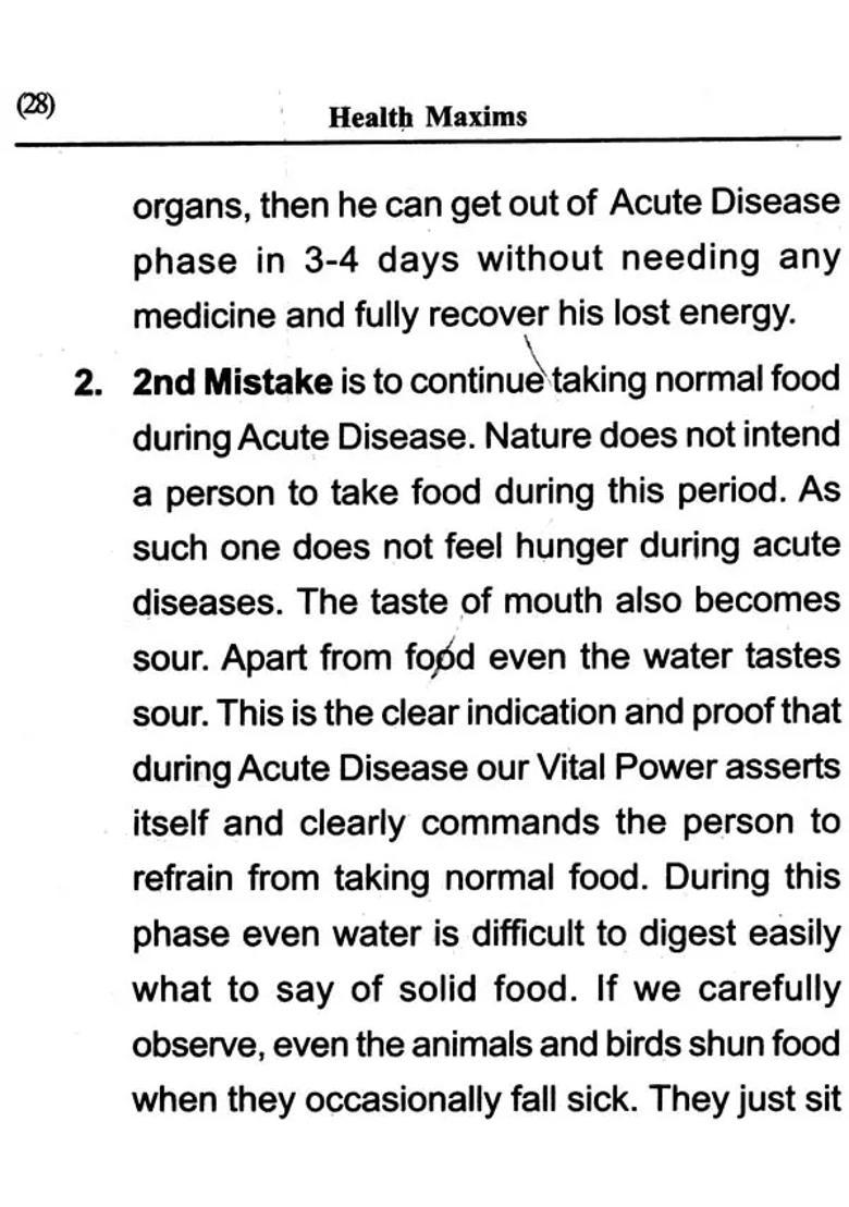 Health Maxims - Learn Eating Be Healthy - Indya