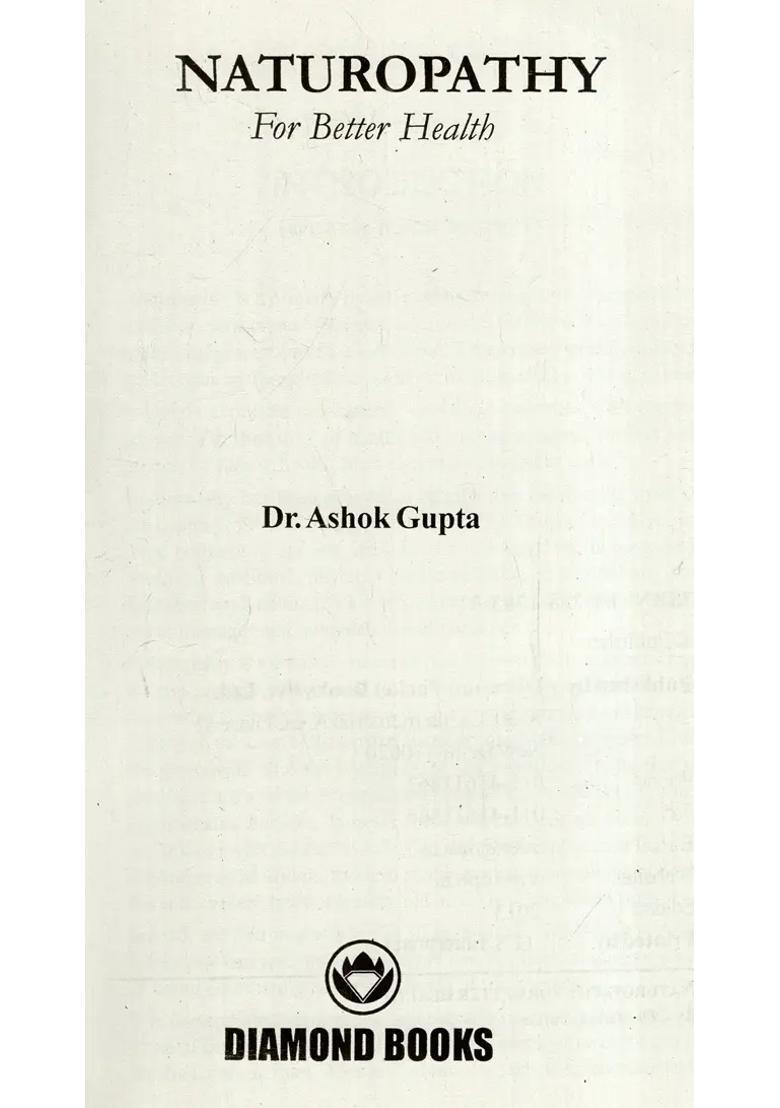 Naturopathy- For Better Health - Indya